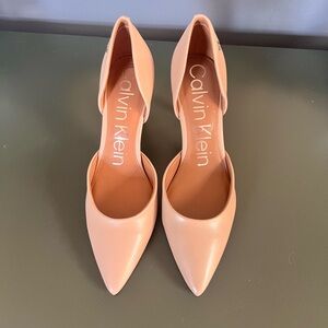 Calvin Klein Women's Nude Pumps